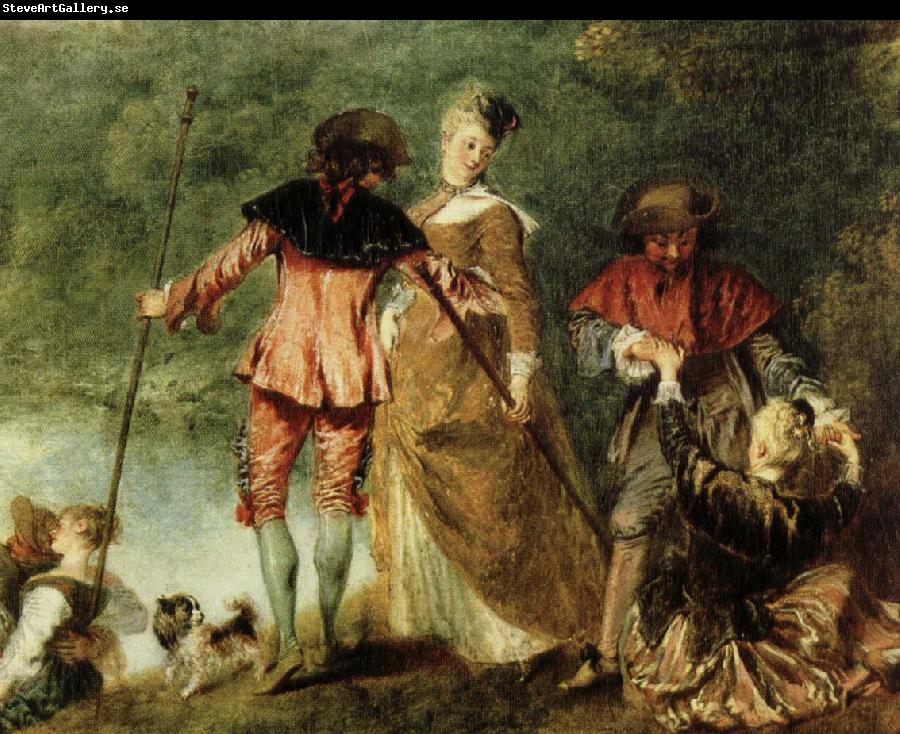 Jean antoine Watteau avfarden till kythera